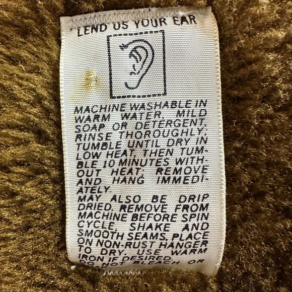 Vintage Catalina Man Jacket Size 40 Faux Fur Rancher Chore Coat‎ Brown SEE DESC. - Picture 13 of 13